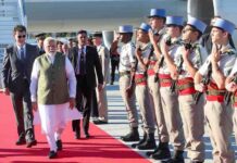 PM Modi Lands In Nice For Key Talks With Macron And G7 Leaders