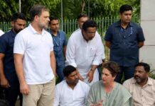 Rahul Gandhi Leads Congress Protest Near PM Residence, Seeks Resignation of Modi BJP