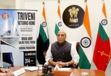IASV Triveni Embodies Aatmanirbhar Bharat, Says Rajnath Singh After Historic All-Women Global Sailing Mission