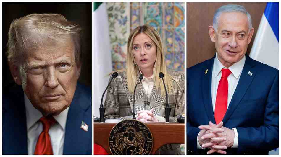 Trump-Meloni-Netanyahu Iran