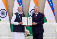 PM Modi Receives Uzbekistan’s Highest Honour On Tashkent Visit
