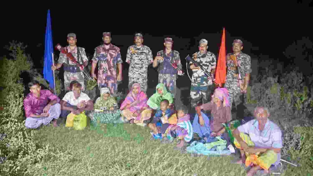 BSF Rescues Bangladeshi